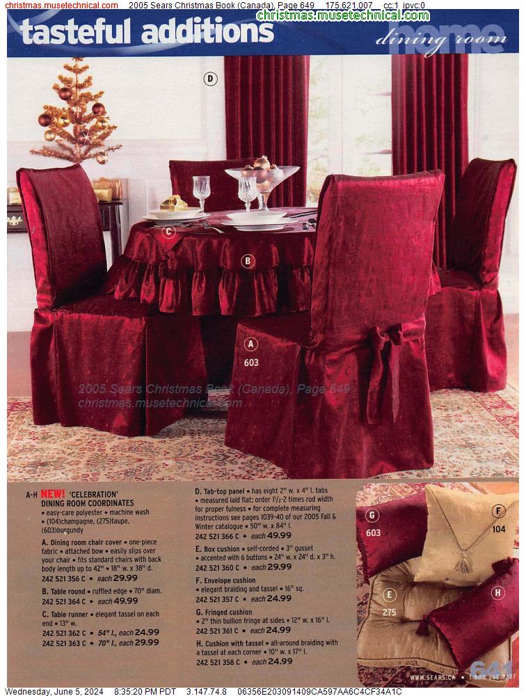 2005 Sears Christmas Book (Canada), Page 649