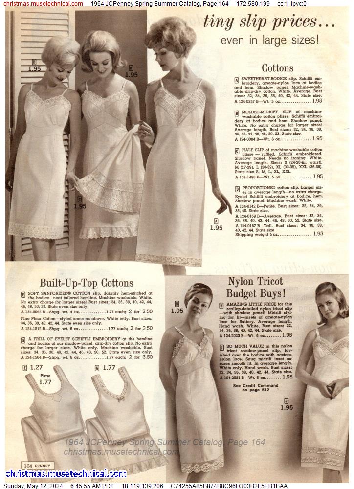 1964 JCPenney Spring Summer Catalog, Page 164