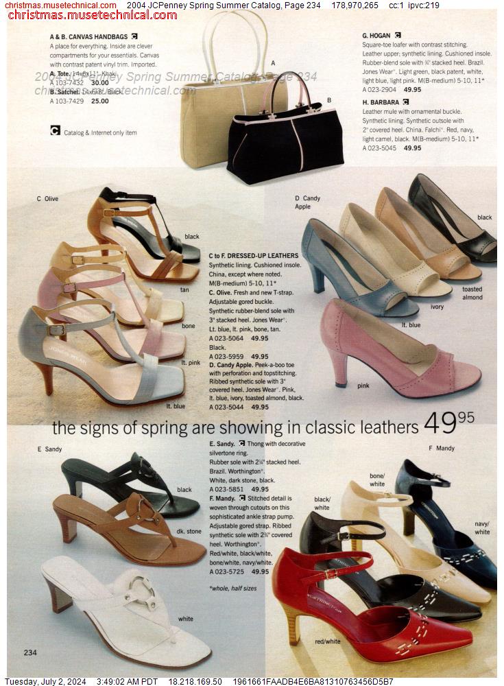 2004 JCPenney Spring Summer Catalog, Page 234