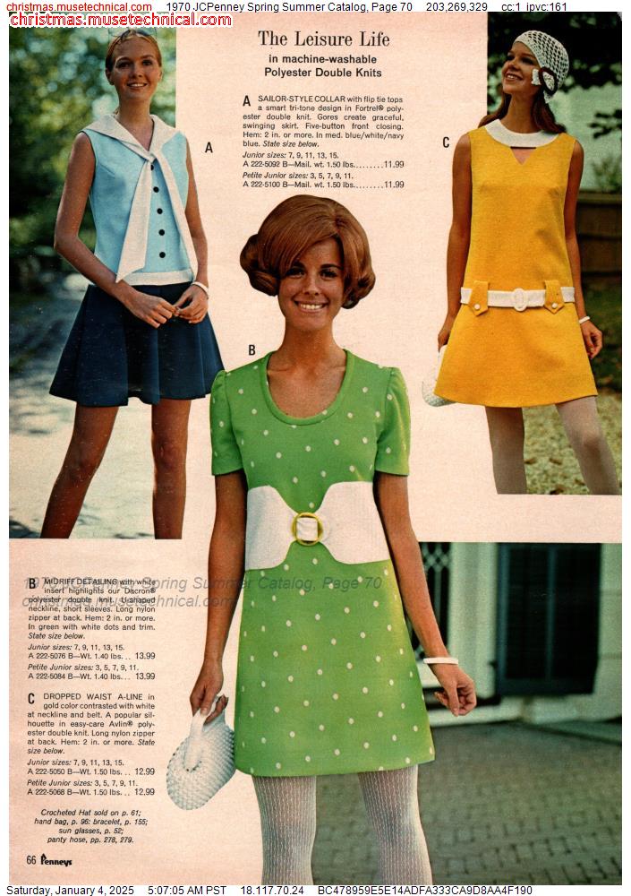 1970 JCPenney Spring Summer Catalog, Page 70