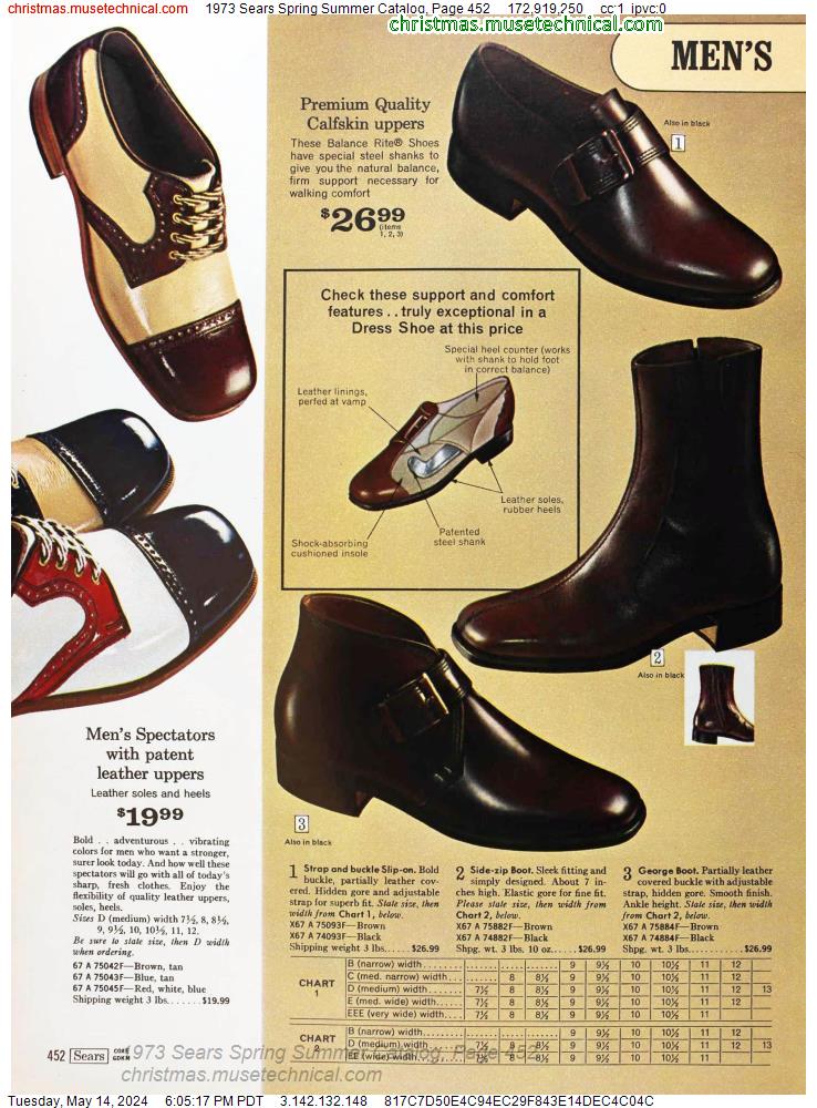 1973 Sears Spring Summer Catalog, Page 452