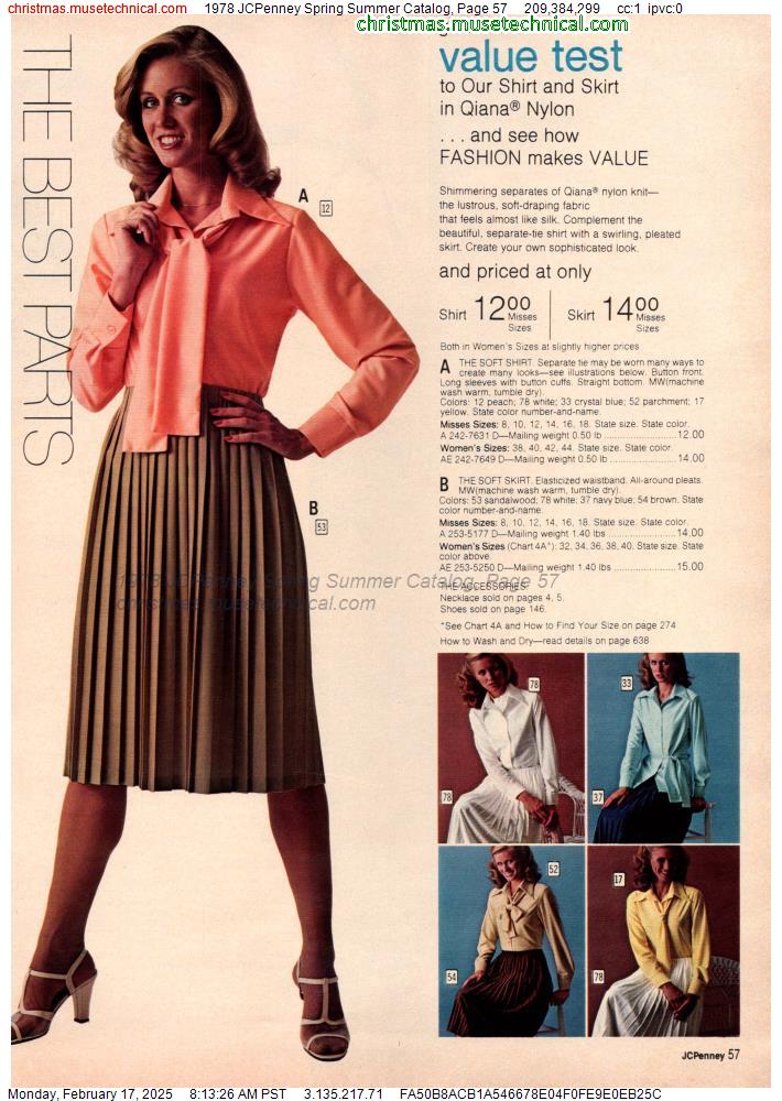 1978 JCPenney Spring Summer Catalog, Page 57