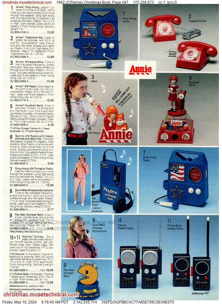 1982 JCPenney Christmas Book, Page 497