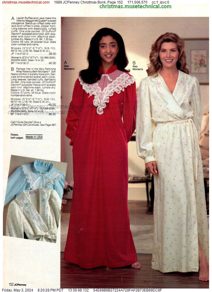 1989 JCPenney Christmas Book, Page 152