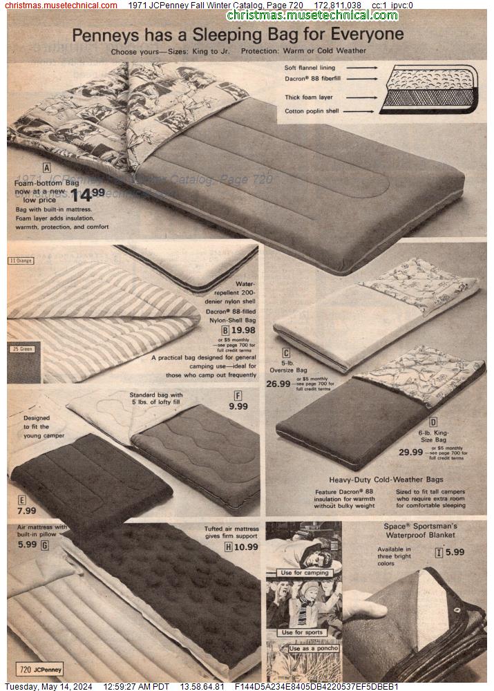 1971 JCPenney Fall Winter Catalog, Page 720