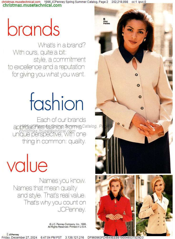 1996 JCPenney Spring Summer Catalog, Page 2