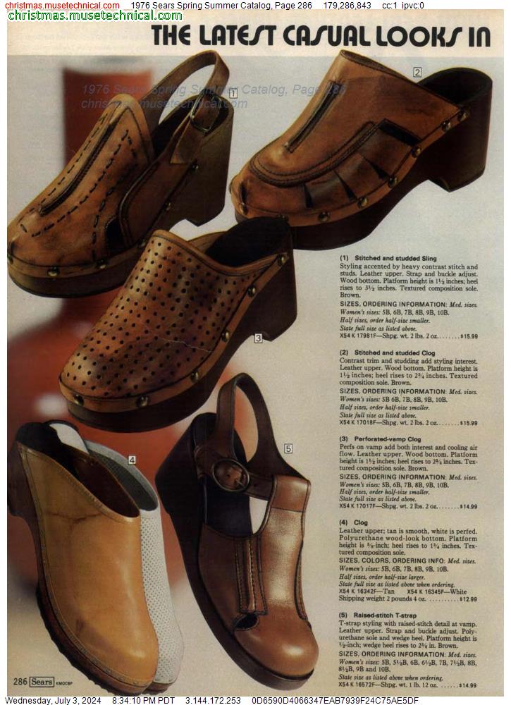 1976 Sears Spring Summer Catalog, Page 286