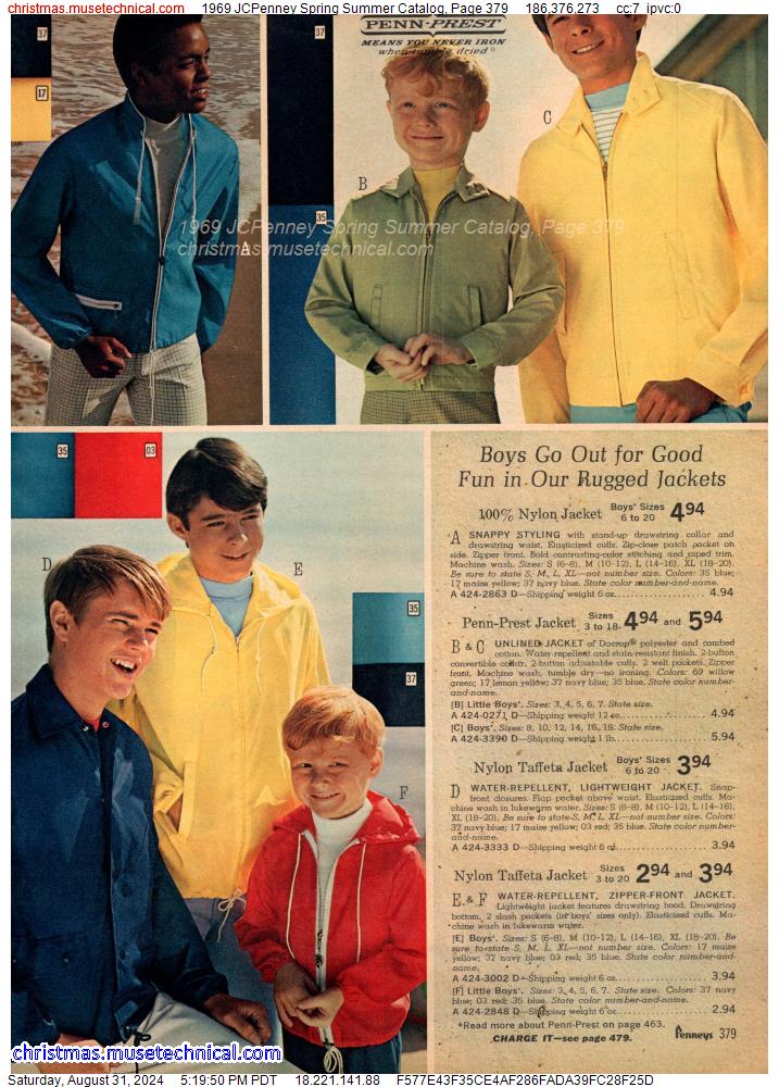 1969 JCPenney Spring Summer Catalog, Page 379