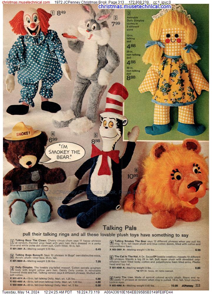1972 JCPenney Christmas Book, Page 313