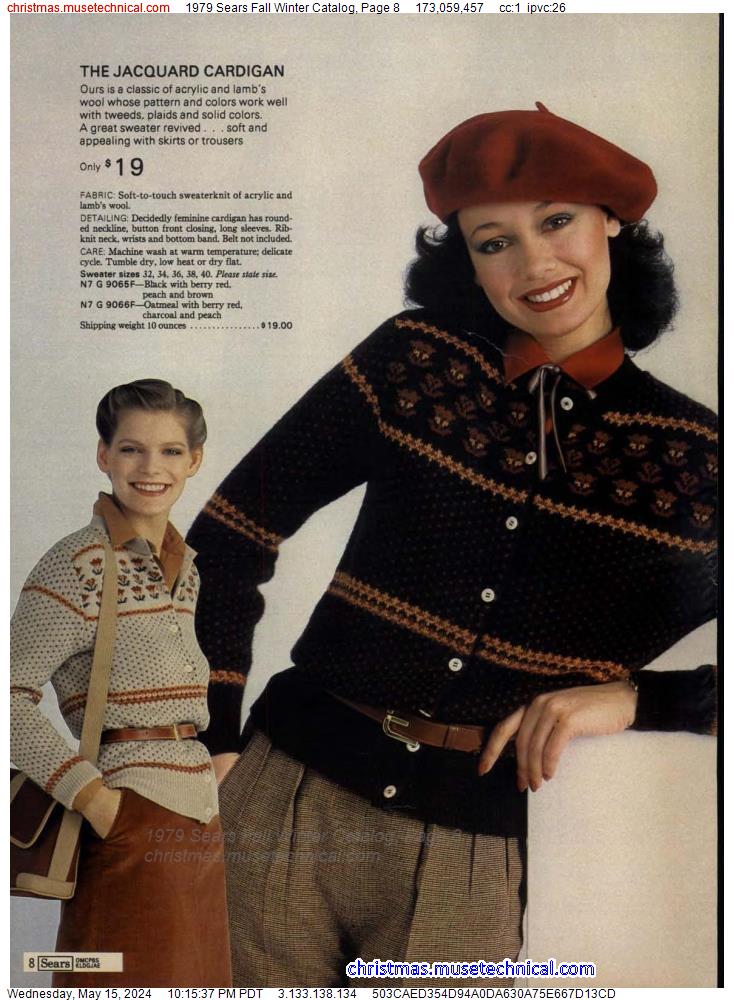 1979 Sears Fall Winter Catalog, Page 8