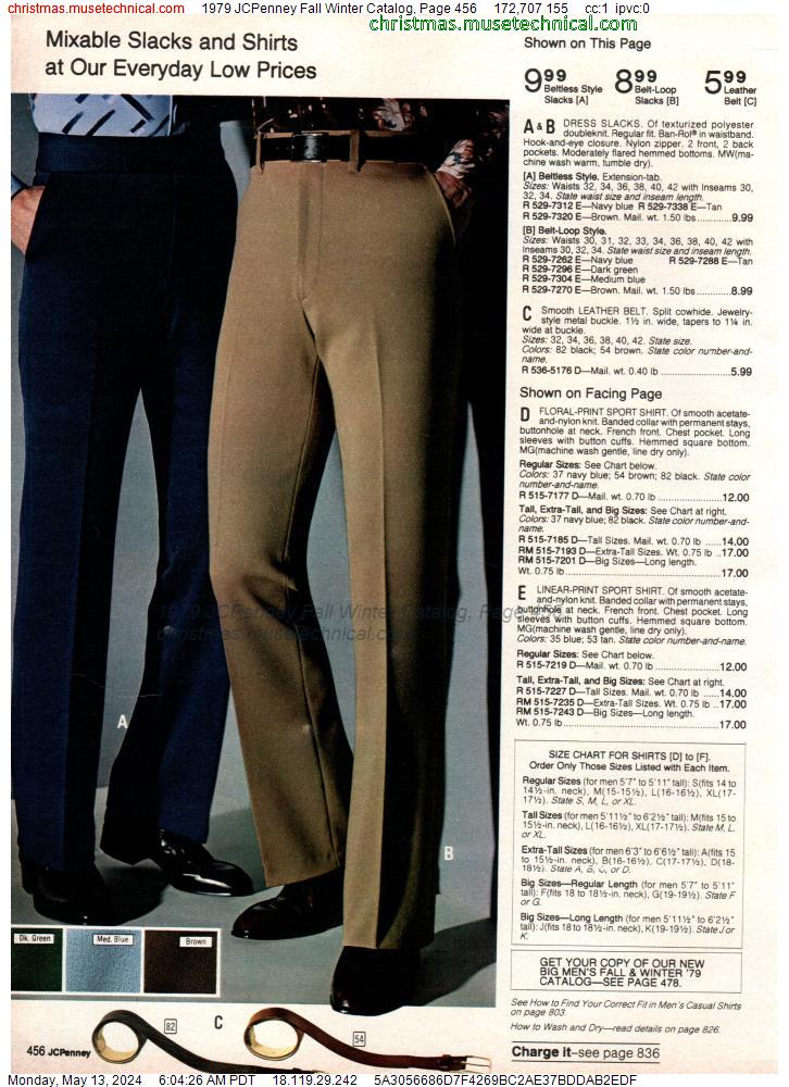 1979 JCPenney Fall Winter Catalog, Page 456