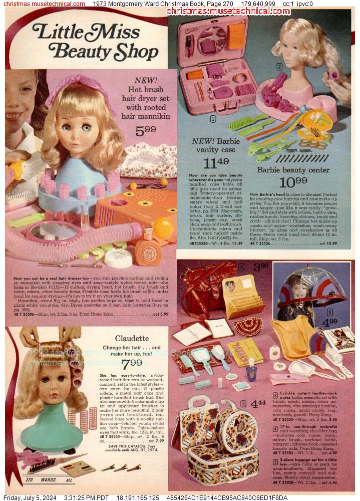 1973 Montgomery Ward Christmas Book, Page 270