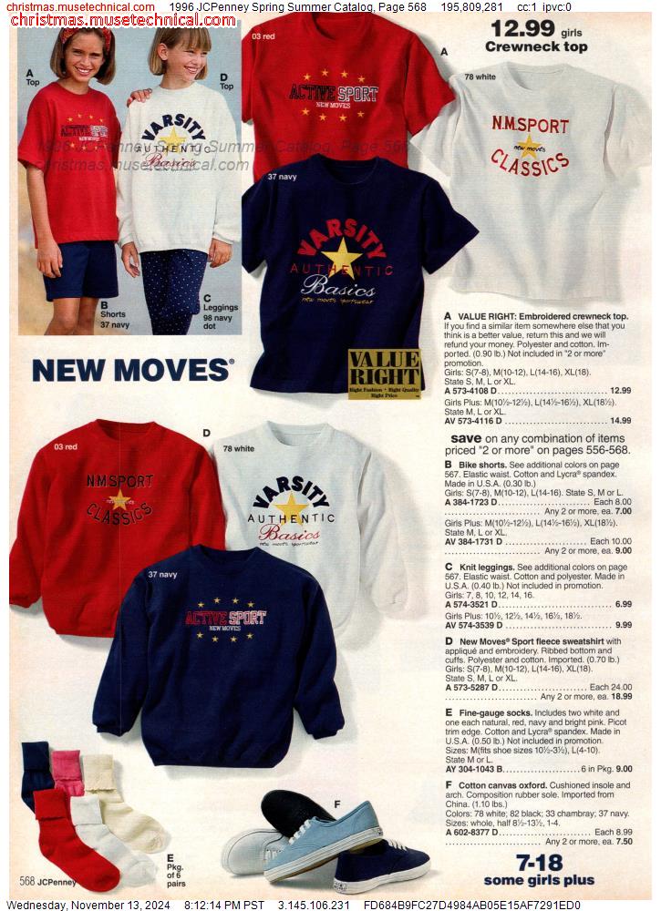 1996 JCPenney Spring Summer Catalog, Page 568