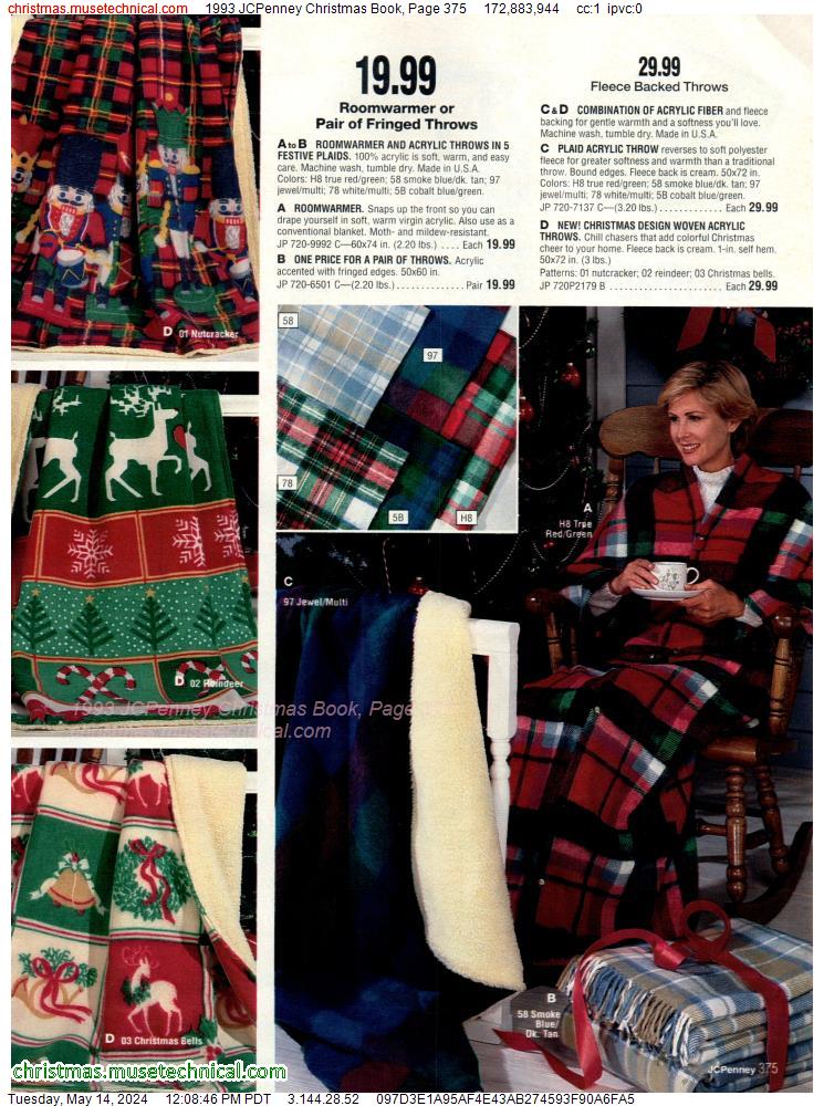 1993 JCPenney Christmas Book, Page 375