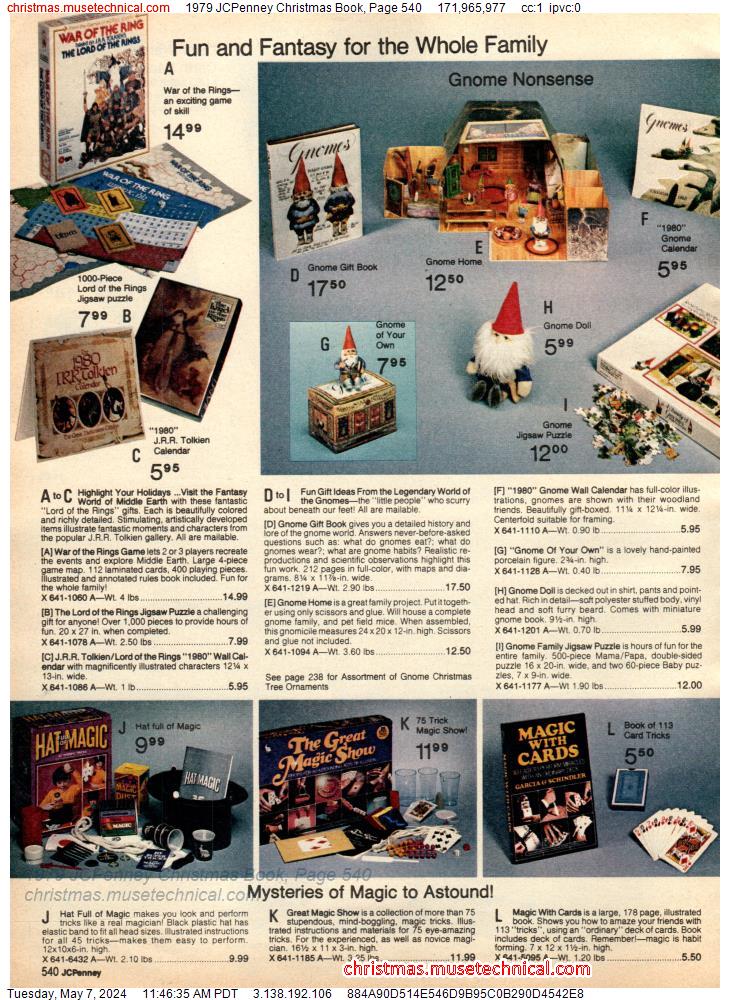 1979 JCPenney Christmas Book, Page 540