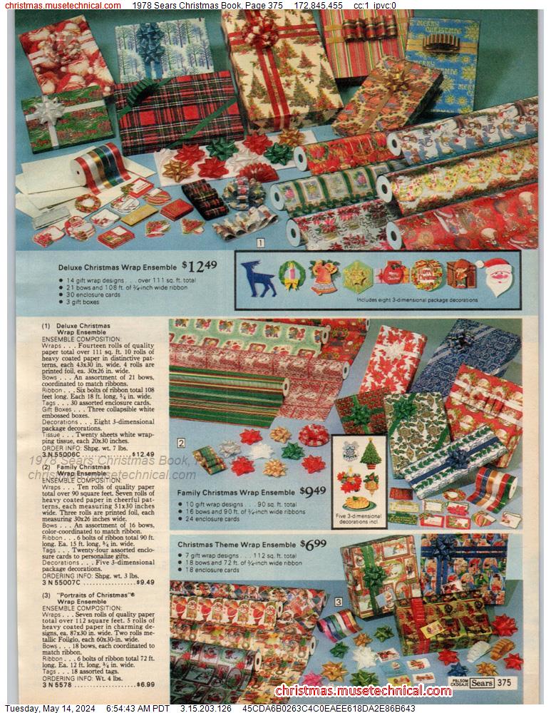 1978 Sears Christmas Book, Page 375