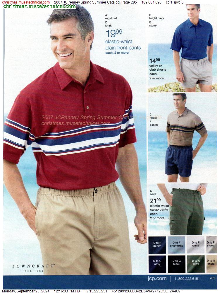 2007 JCPenney Spring Summer Catalog, Page 285 - Catalogs & Wishbooks