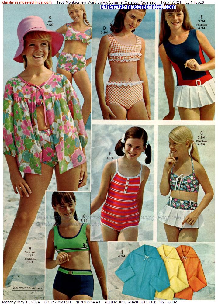 1968 Montgomery Ward Spring Summer Catalog, Page 296