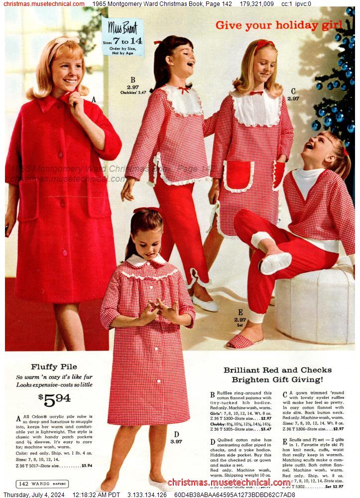 1965 Montgomery Ward Christmas Book, Page 142