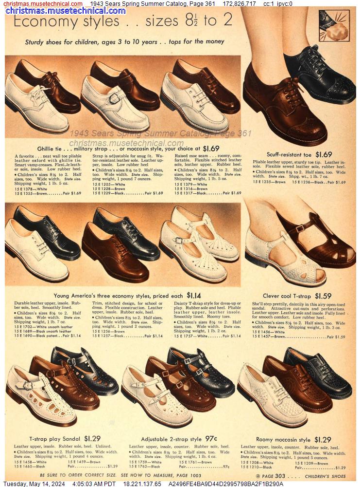 1943 Sears Spring Summer Catalog, Page 361