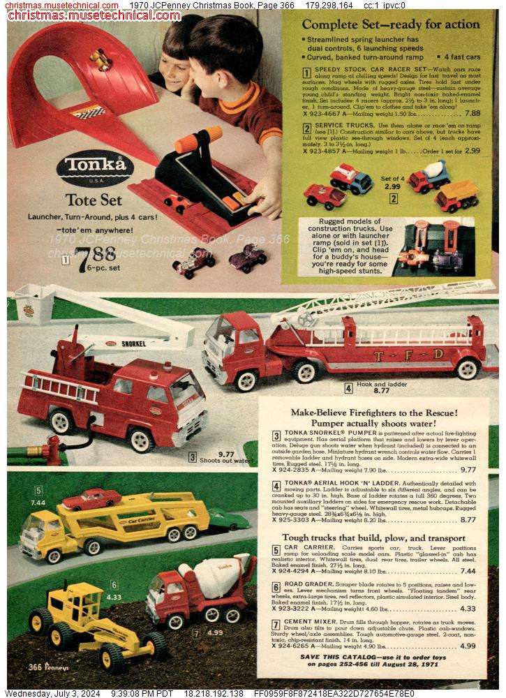 1970 JCPenney Christmas Book, Page 366