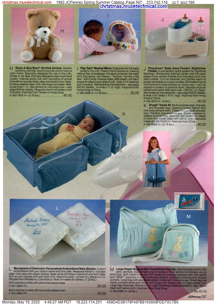 1992 JCPenney Spring Summer Catalog, Page 597