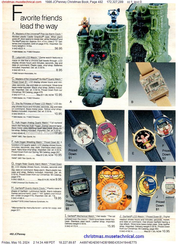 1986 JCPenney Christmas Book, Page 482
