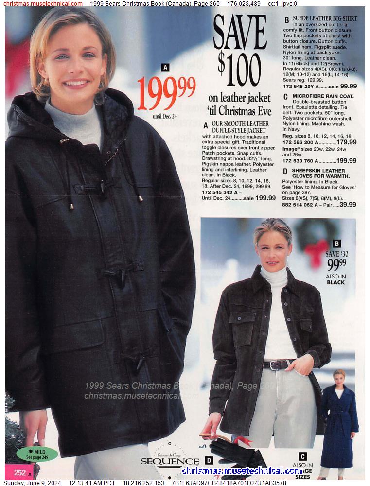 1999 Sears Christmas Book (Canada), Page 260