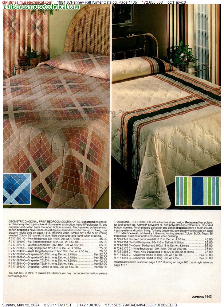 1984 JCPenney Fall Winter Catalog, Page 1435