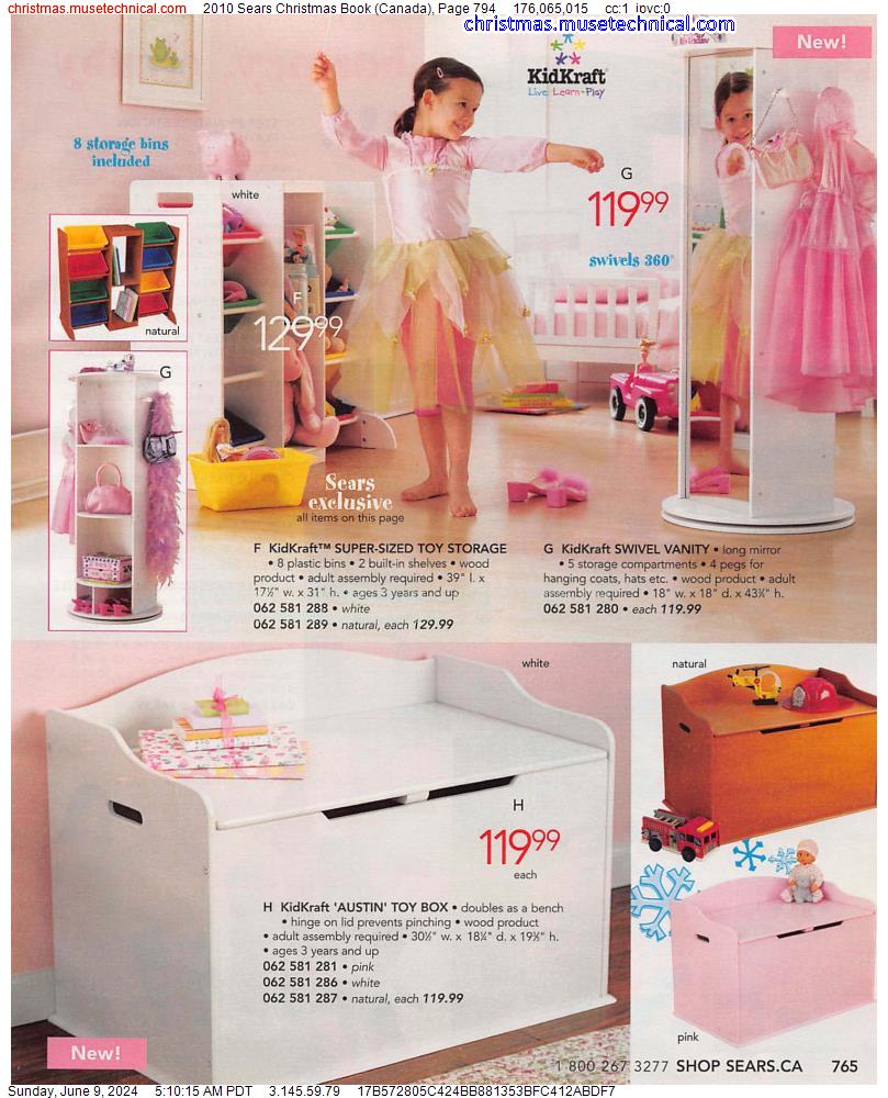 2010 Sears Christmas Book (Canada), Page 794