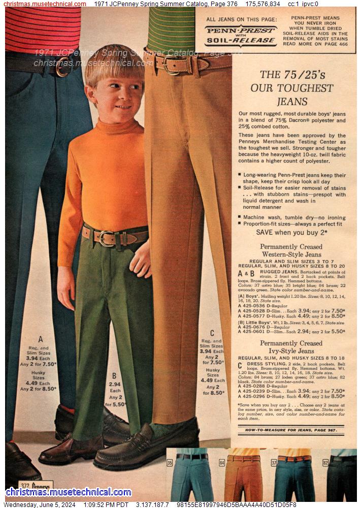 1971 JCPenney Spring Summer Catalog, Page 376