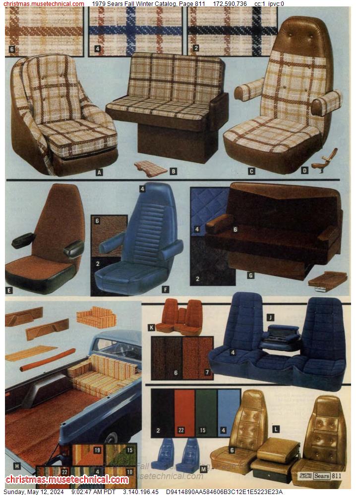 1979 Sears Fall Winter Catalog, Page 811
