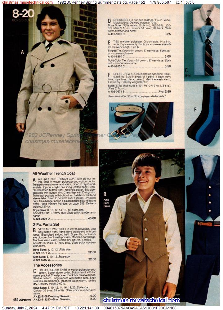 1982 JCPenney Spring Summer Catalog, Page 452