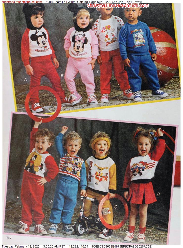 1988 Sears Fall Winter Catalog, Page 606