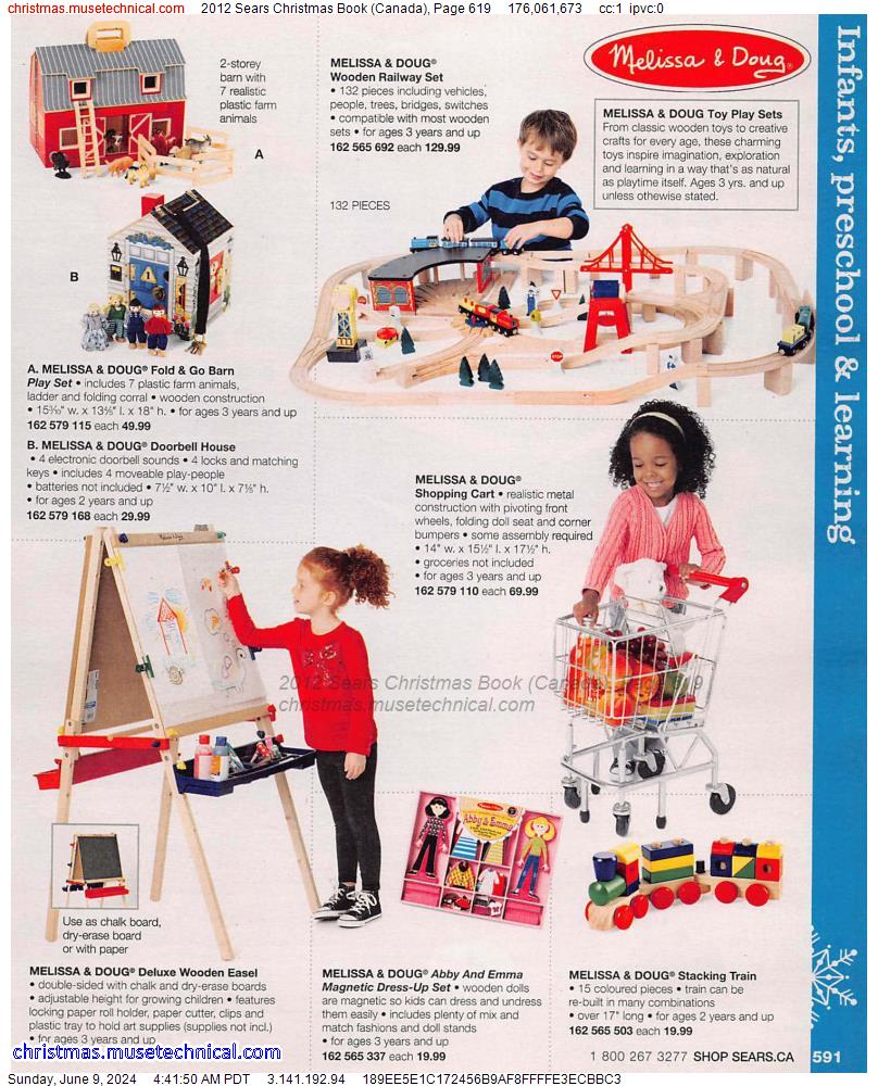 2012 Sears Christmas Book (Canada), Page 619