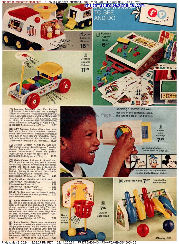 1975 JCPenney Christmas Book, Page 339
