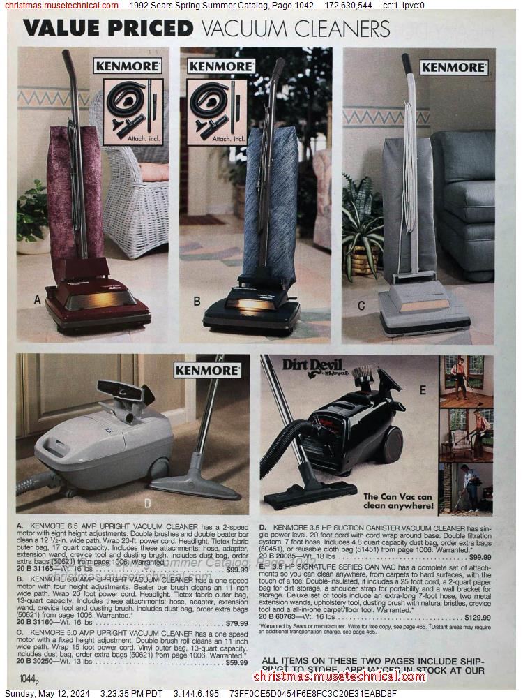 1992 Sears Spring Summer Catalog, Page 1042
