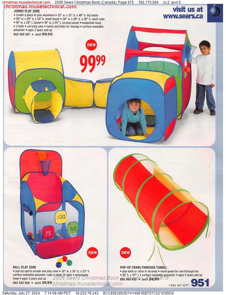 2006 Sears Christmas Book (Canada), Page 975
