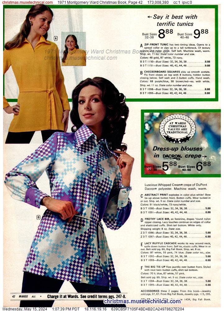 1971 Montgomery Ward Christmas Book, Page 42