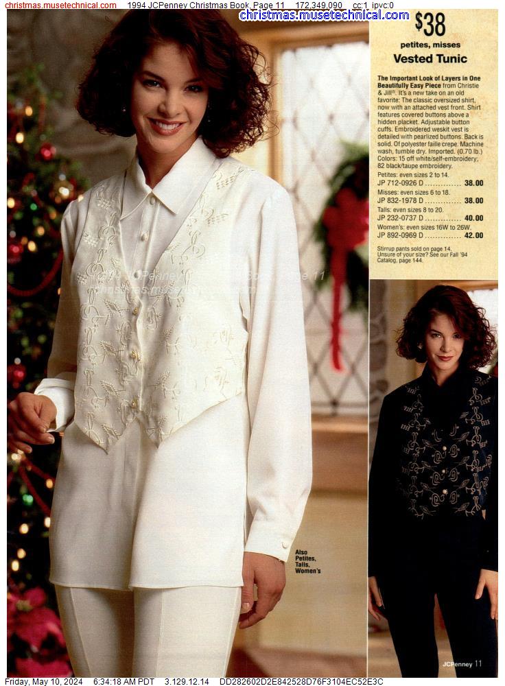 1994 JCPenney Christmas Book, Page 11
