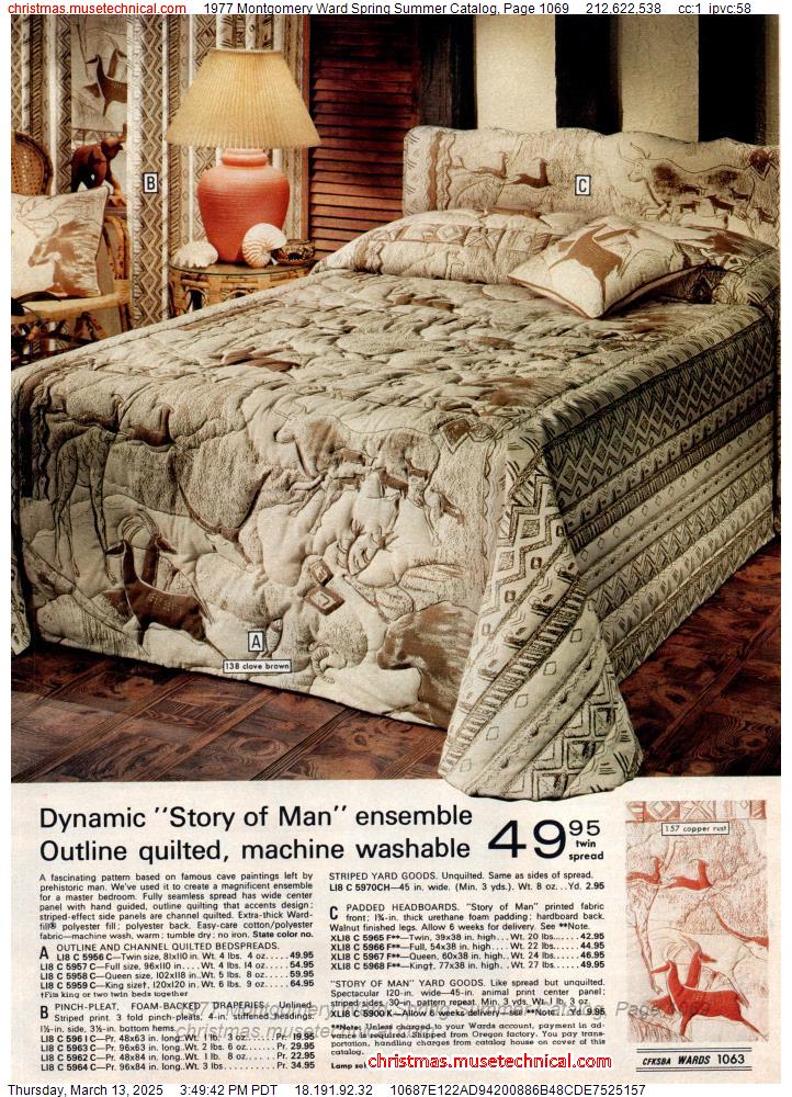 1977 Montgomery Ward Spring Summer Catalog, Page 1069