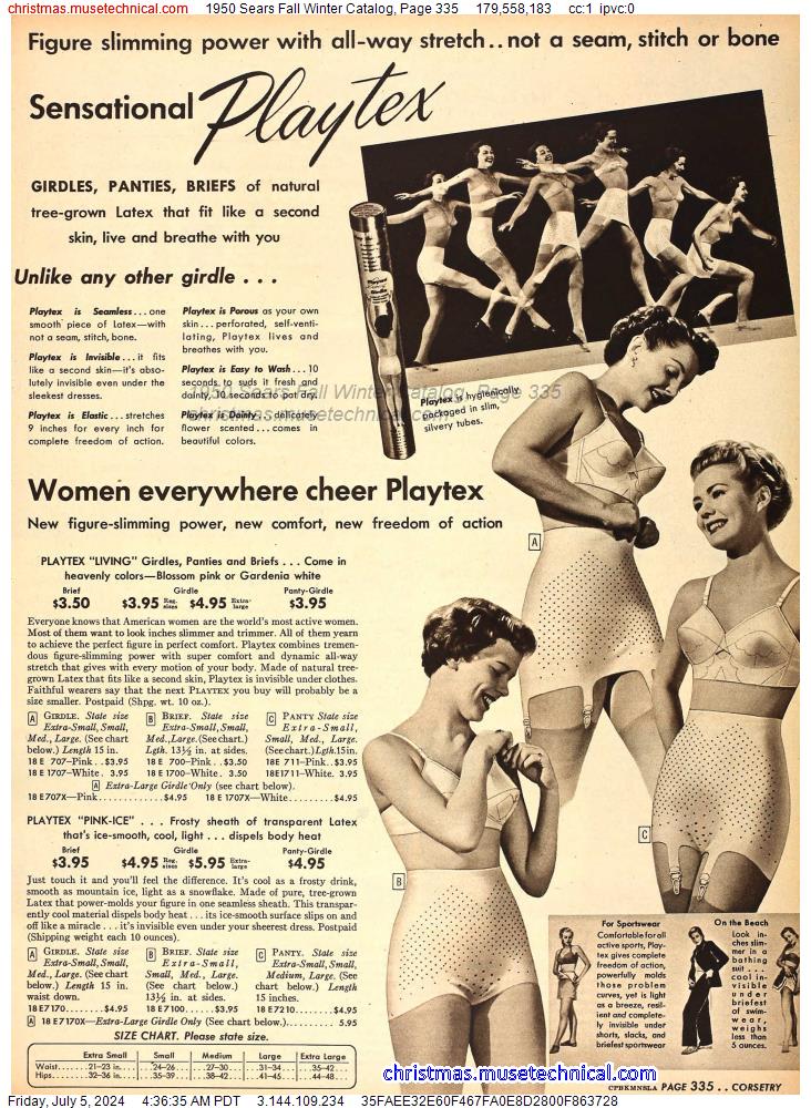 1950 Sears Fall Winter Catalog, Page 335