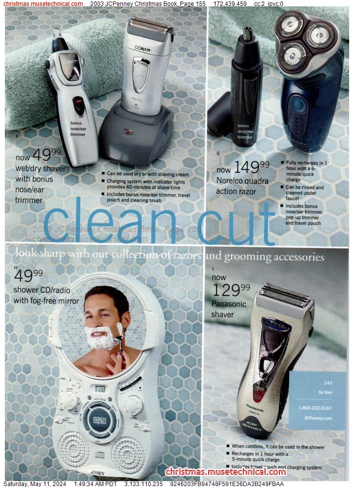 2003 JCPenney Christmas Book, Page 155