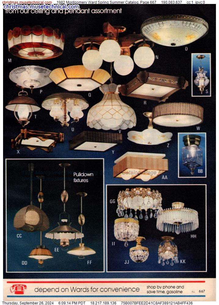 1982 Montgomery Ward Spring Summer Catalog, Page 667