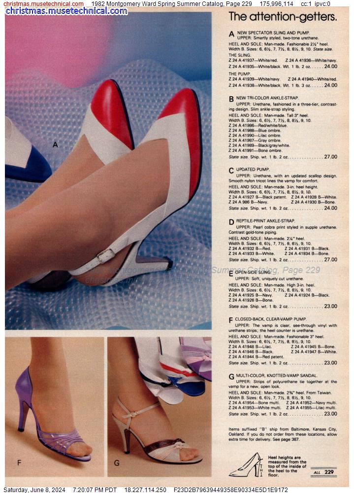 1982 Montgomery Ward Spring Summer Catalog, Page 229