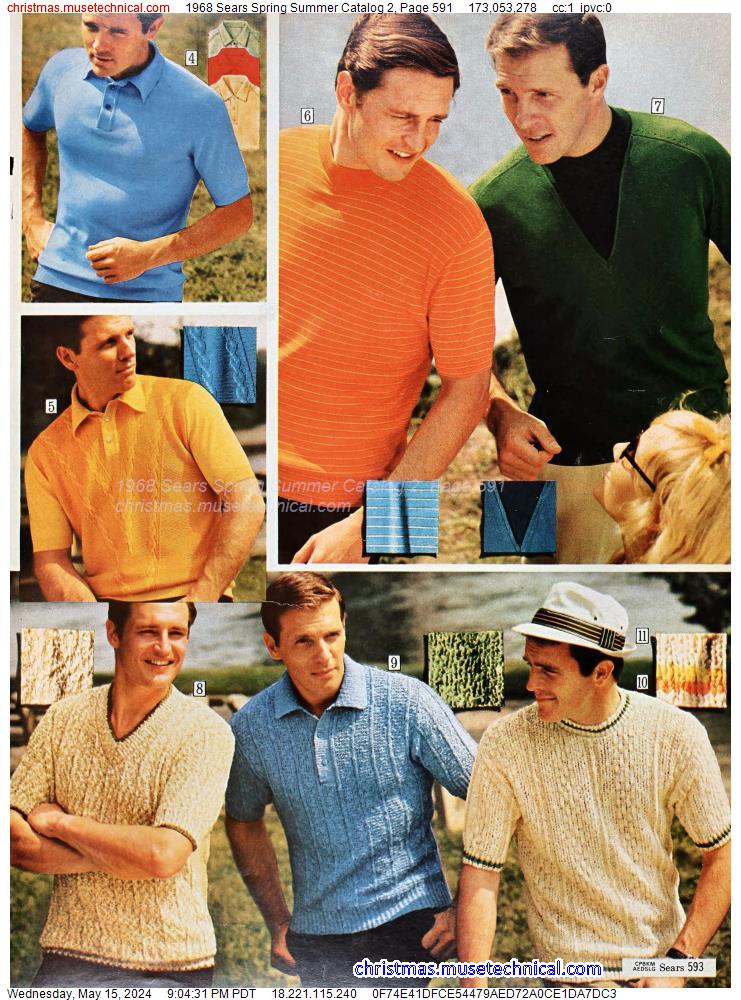 1968 Sears Spring Summer Catalog 2, Page 591