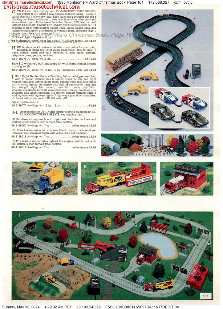 1985 Montgomery Ward Christmas Book, Page 161