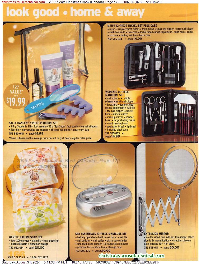 2005 Sears Christmas Book (Canada), Page 170