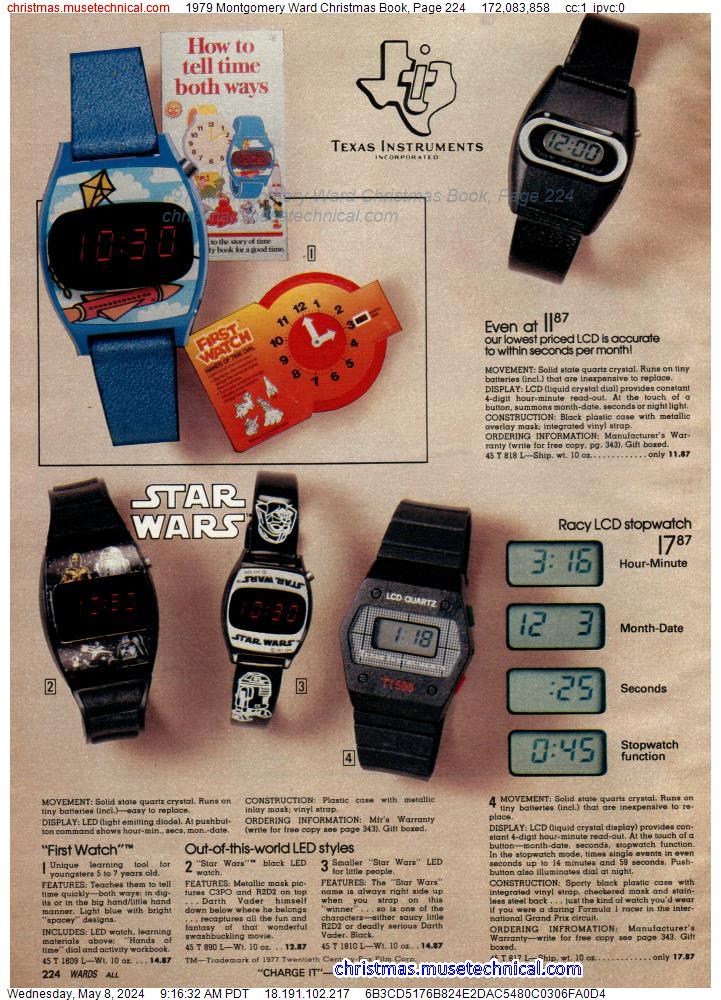 1979 Montgomery Ward Christmas Book, Page 224