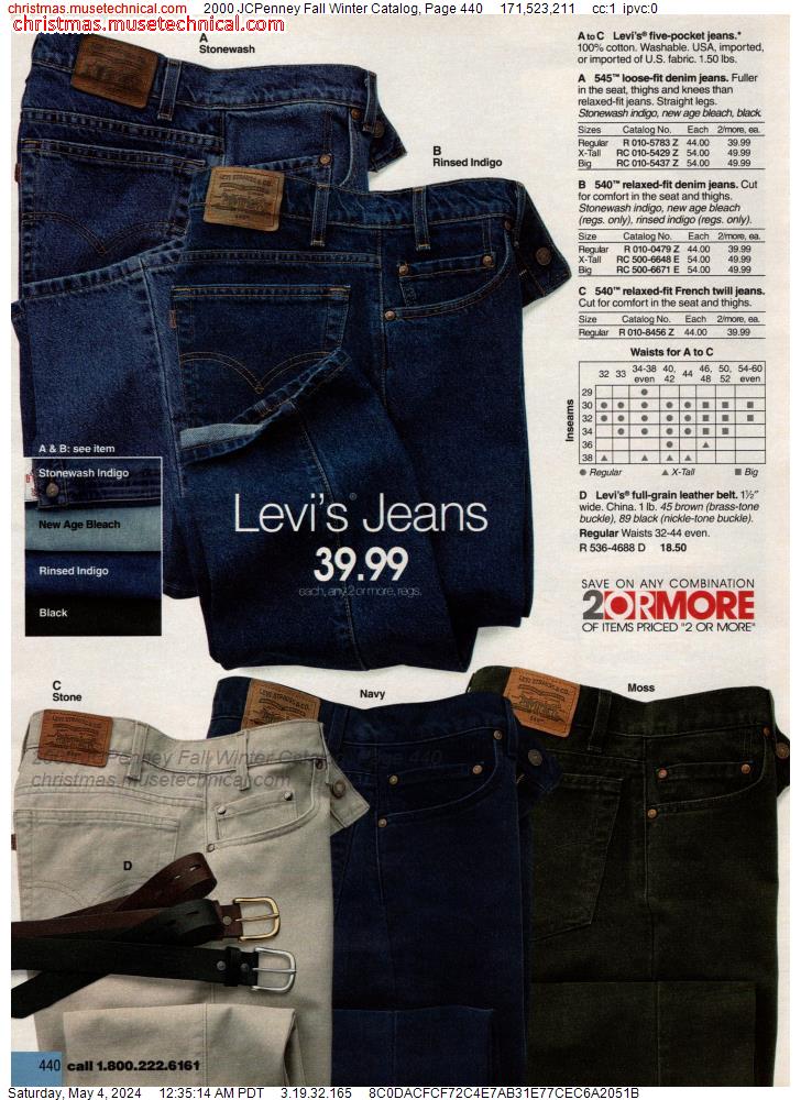 2000 JCPenney Fall Winter Catalog, Page 440